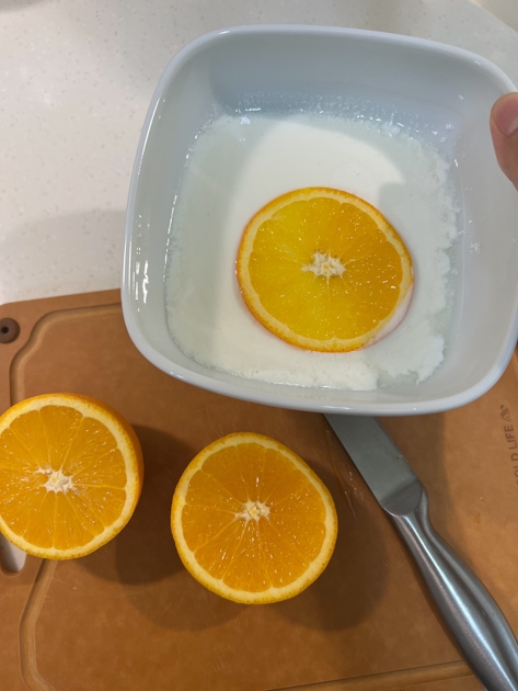 奶克菲爾二次發酵-加入橙片一片進冷藏約6-8小時